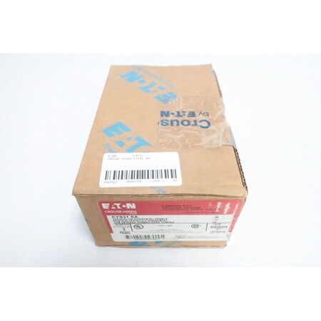 Crouse-Hinds Box Of 2 Vertical Or Horizontal Female Sealing Fitting 1in Conduit Fitting EYS31 SA